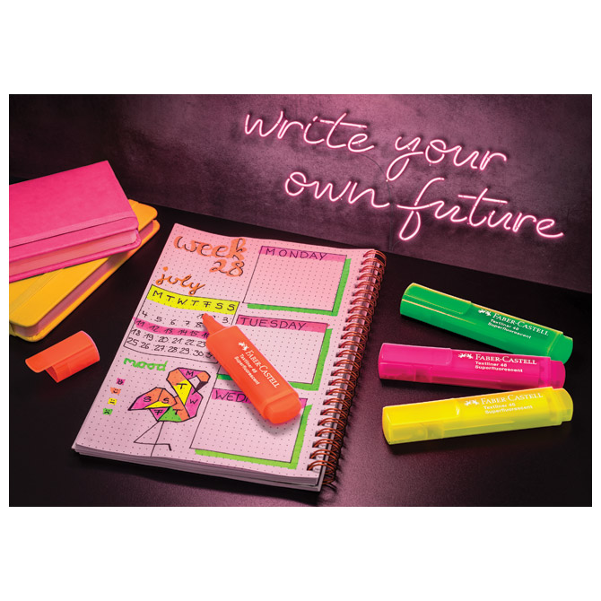 Signir 1-5mm 46 Neon Faber Castell 4 kom. 000051540 1